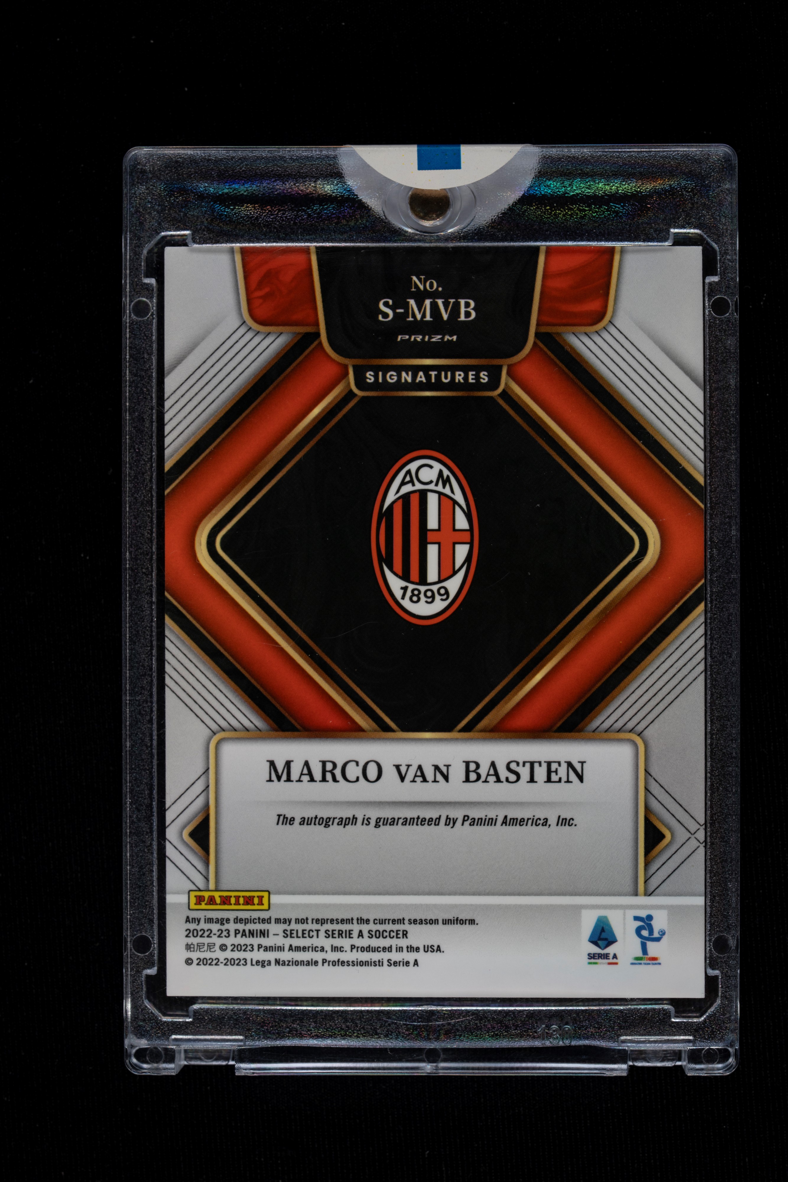 Card autografata - Milan - Panini Select Serie A 2022/23