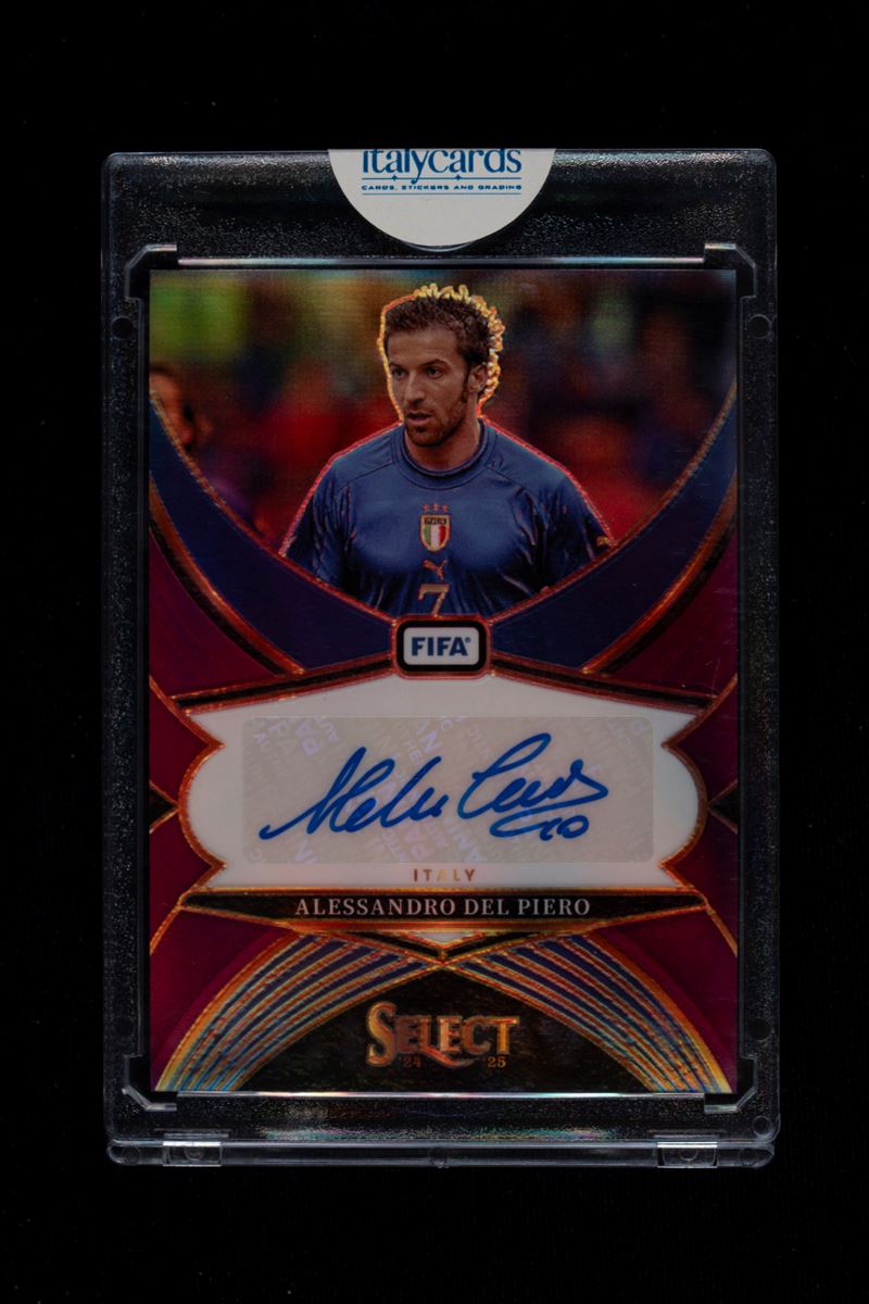 Card autografata - Italia - Panini Select Fifa 2024/25 - Numerata su 49