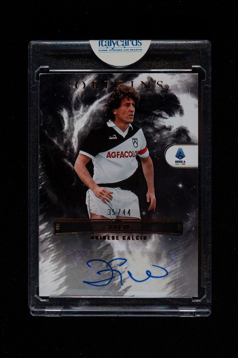 Card autografata - Udinese - Chronicles Origins Serie A 2022/23 - Numerata su 44