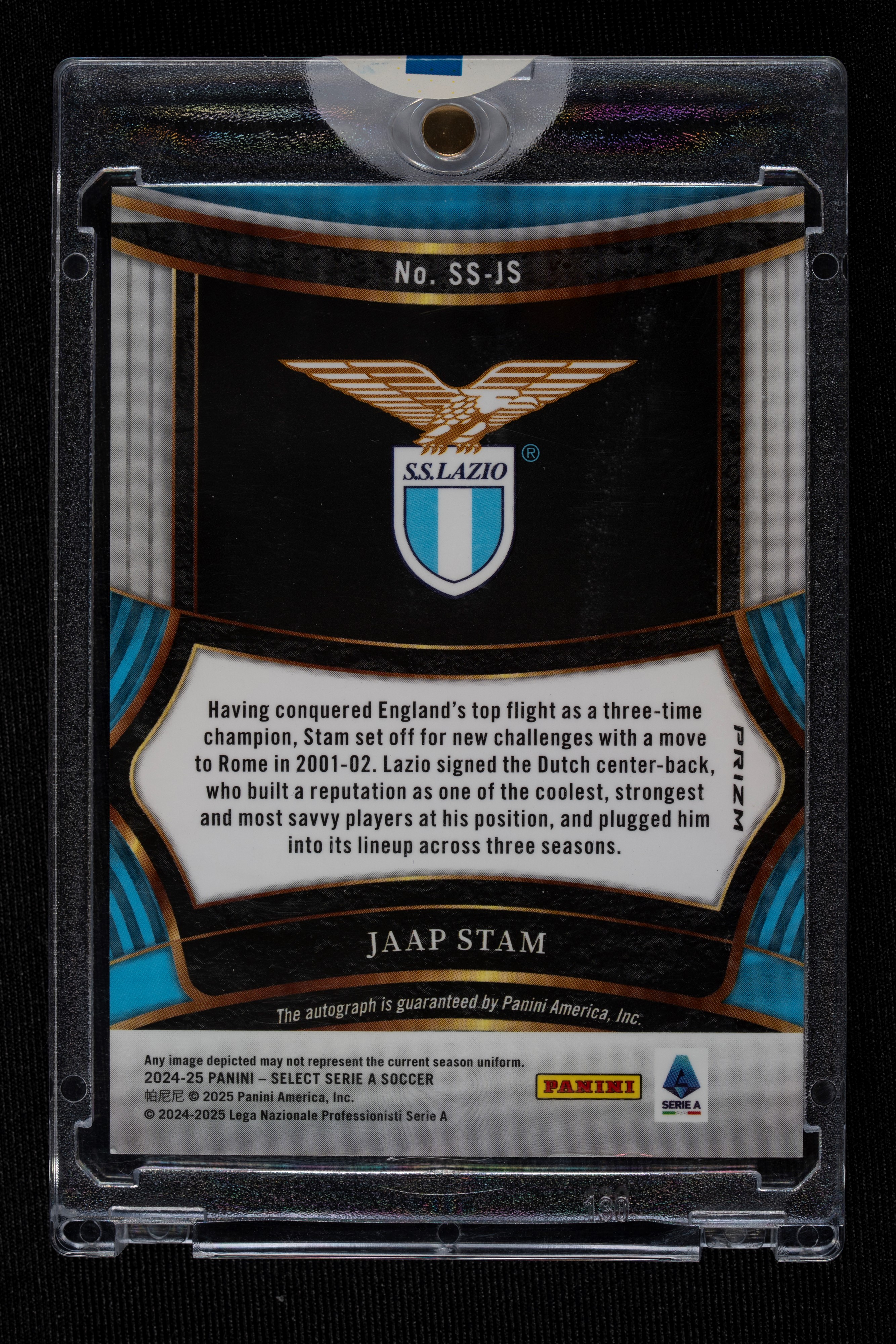 Card autografata - Lazio - Panini Select Serie A 2024/25