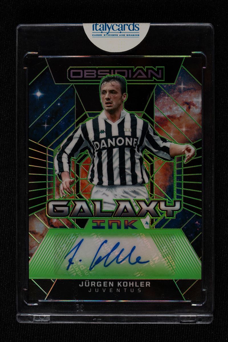 Card autografata - Juventus - Panini Obsidian Soccer 2024/25 - Numerata su 2