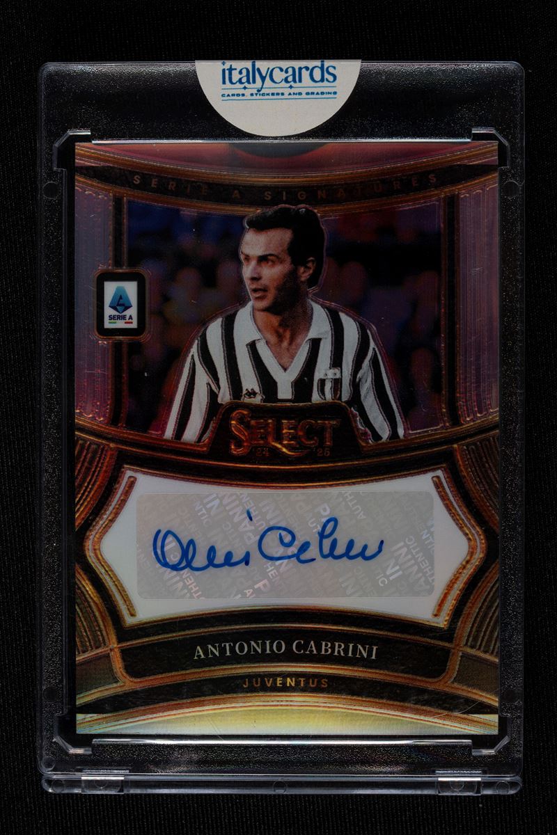 Card autografata - Juventus - Panini Select Serie A 2024/25