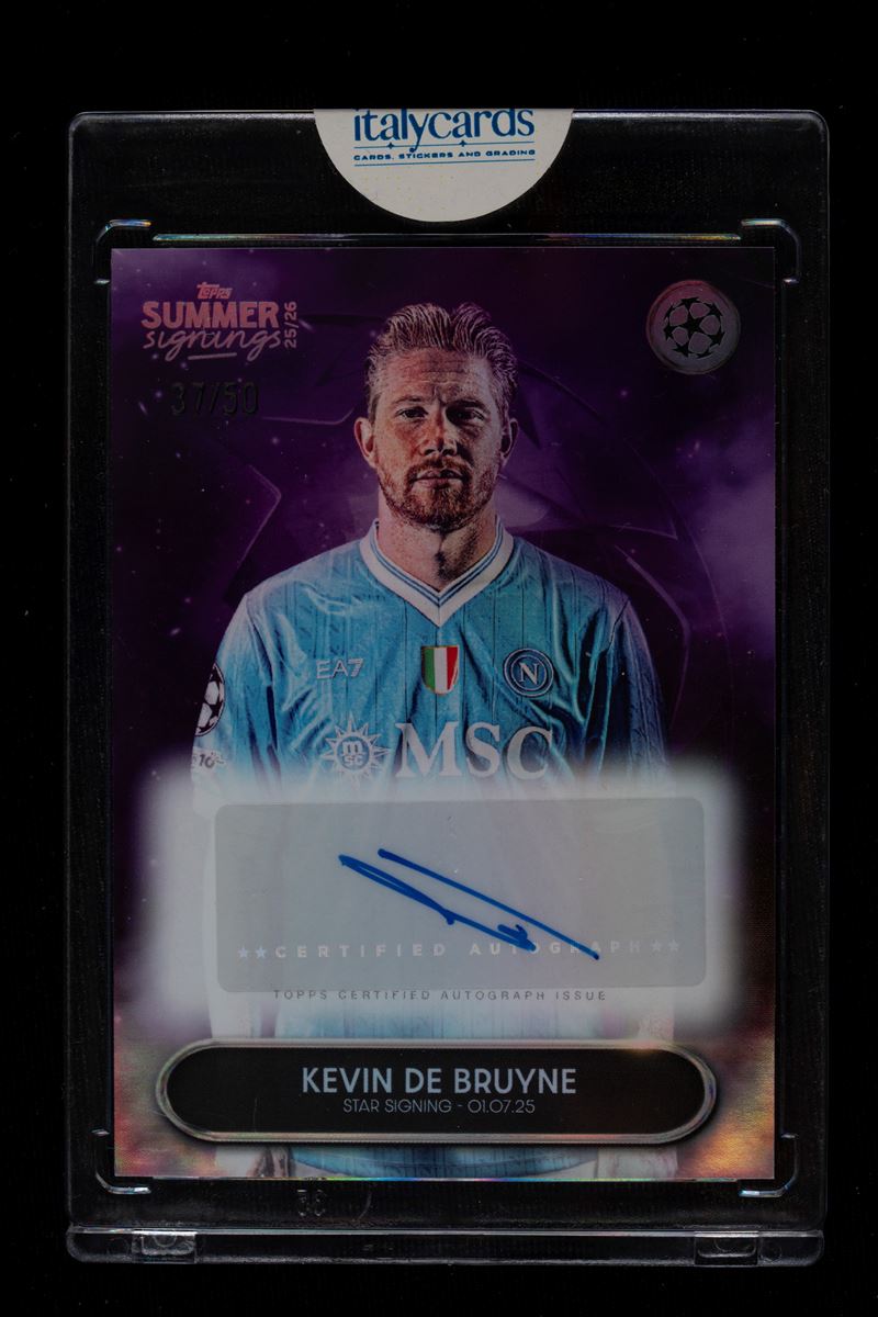 Card autografata - Topps UCC Summer Signings 2025/26 - Numerata su 50