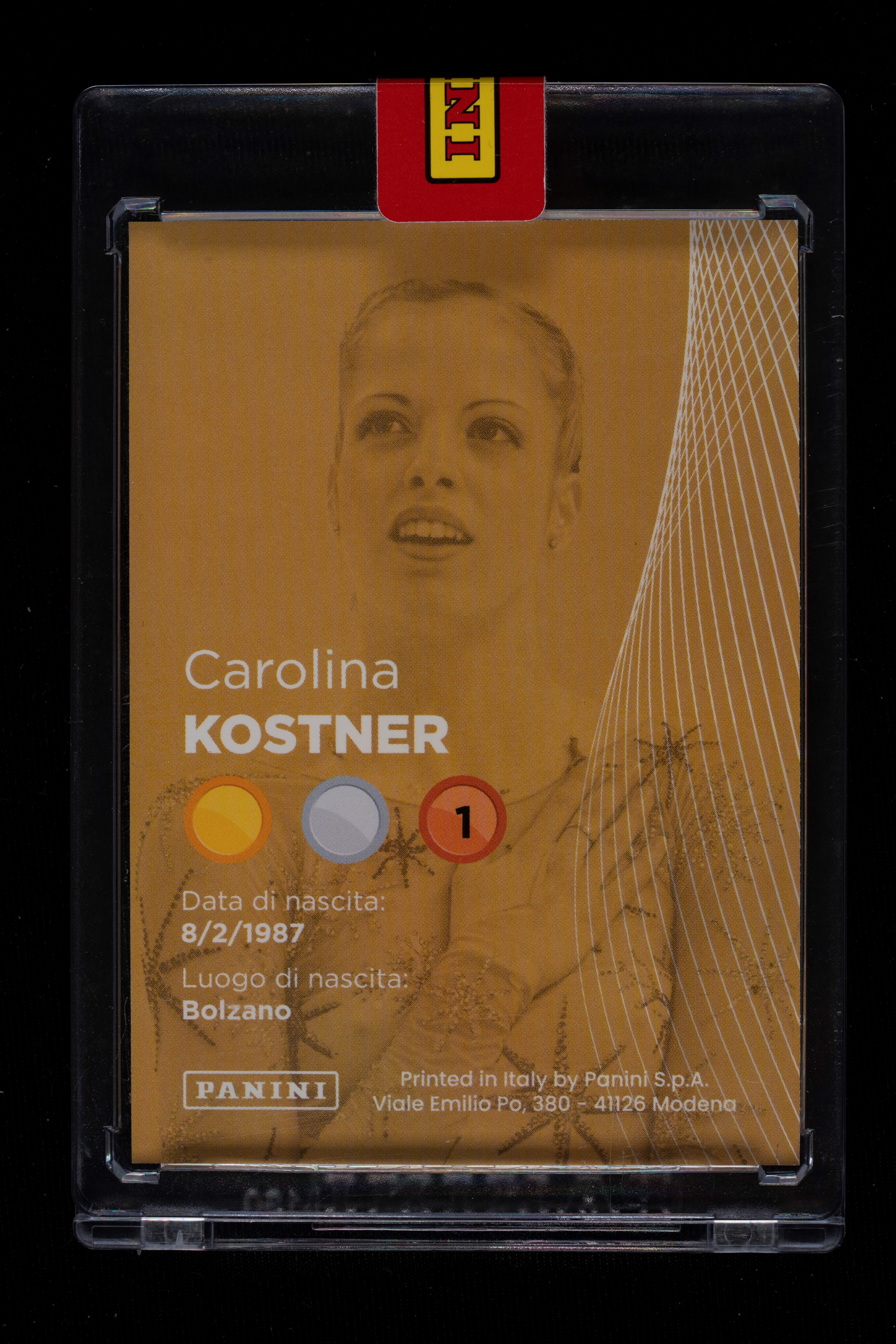 Card Autografata - Panini “Italia in pista” Milano Cortina 2026