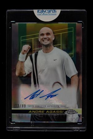 Card autografata - Topps Chrome Tennis - 2024 - Numerata su 99