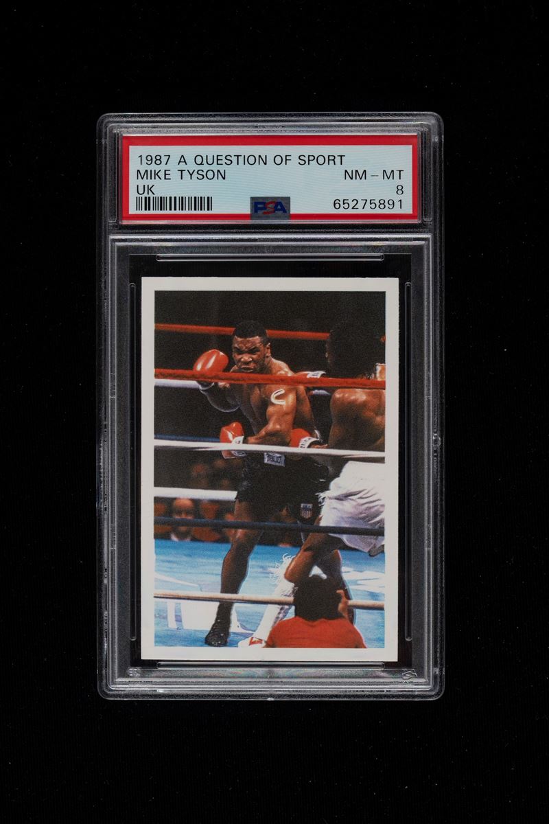 Card gradata - A Question of Sport - PSA8
