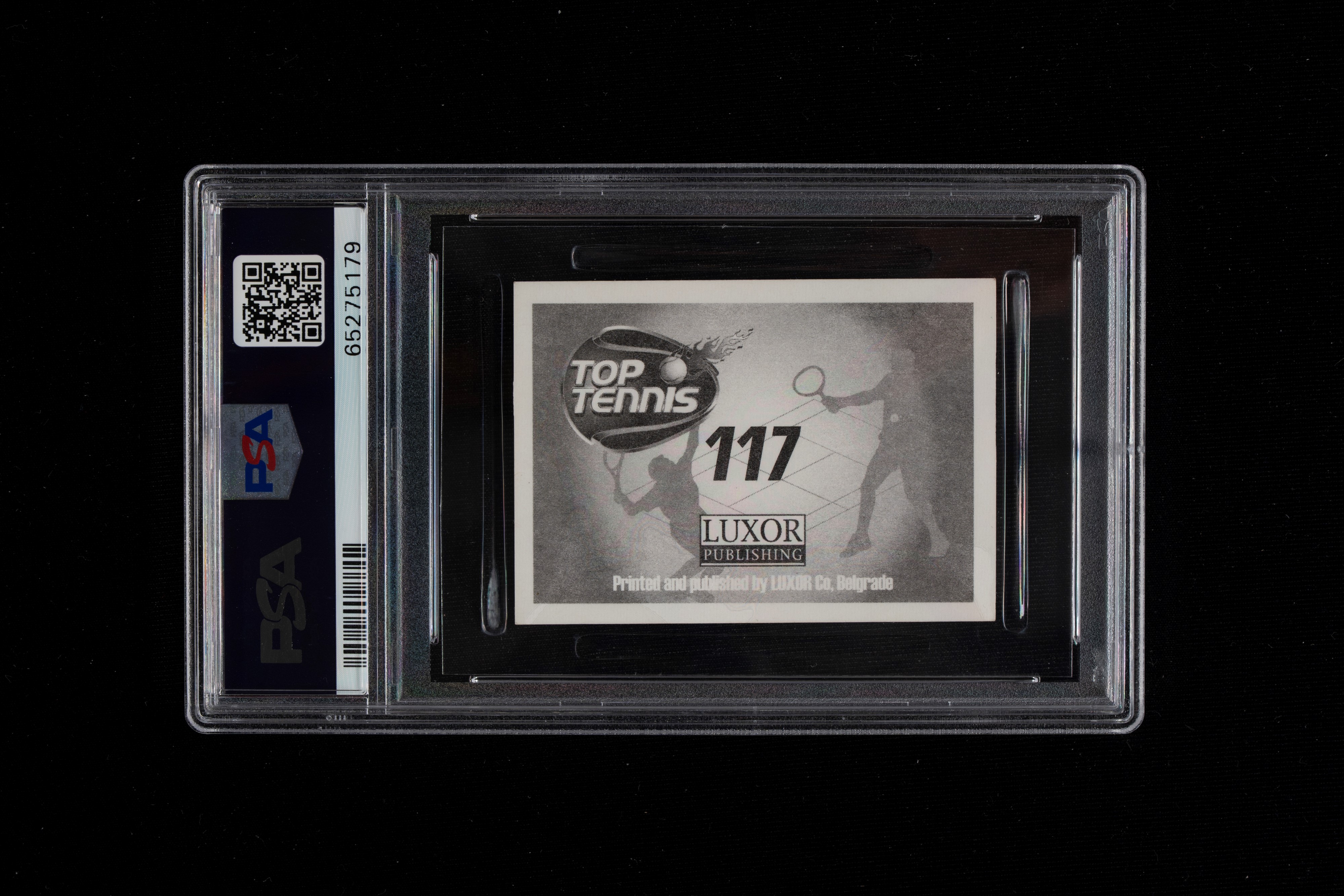 Card gradata - Luxor Top Tennis - 2007 - PSA 9