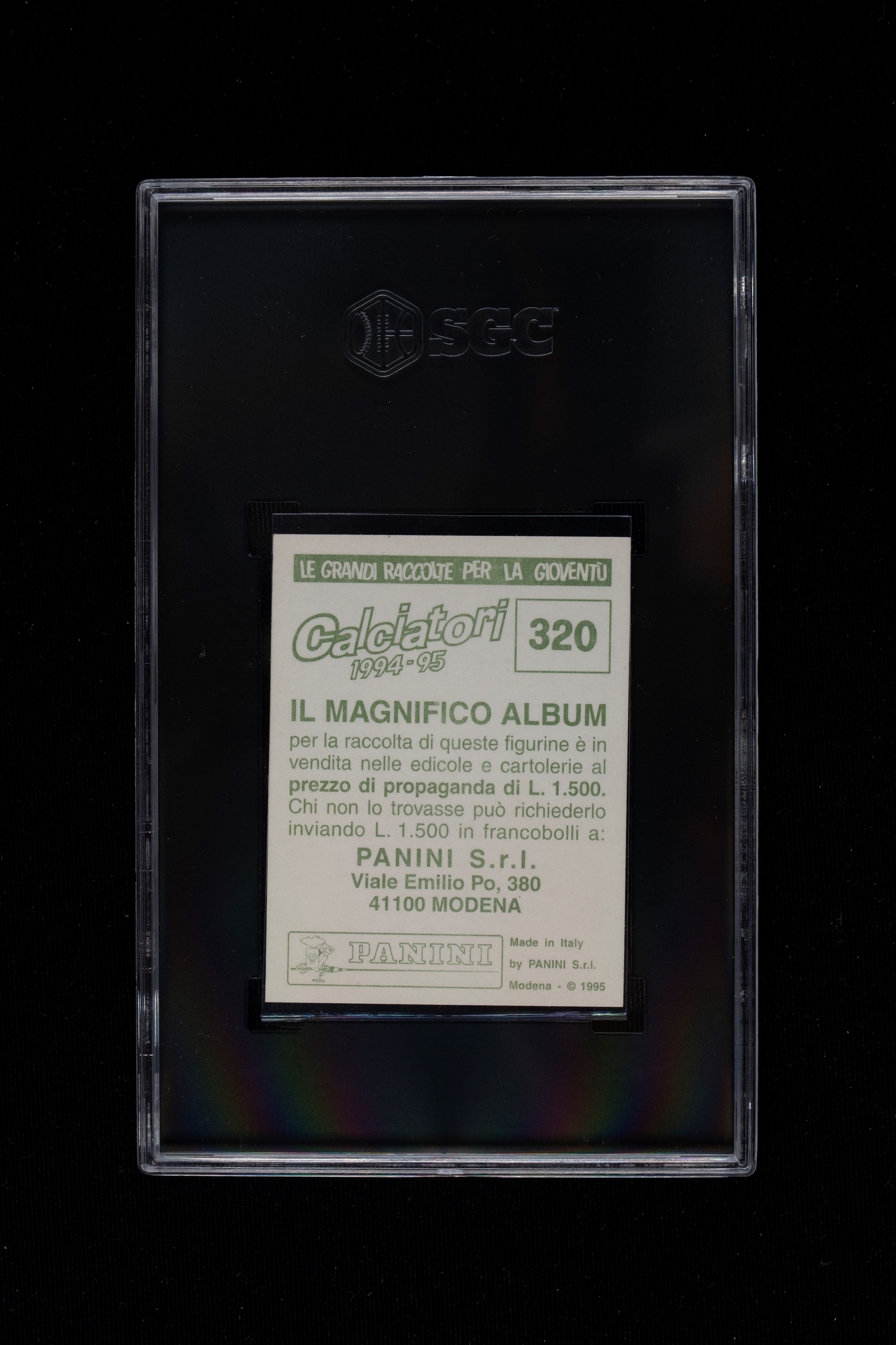 Card gradata - 1994/95 - Panini Calciatori - SGC 8