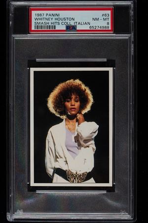 Card gradata - 1987 - Panini Smash Hits Collection (Edizione Italiana) - PSA 8