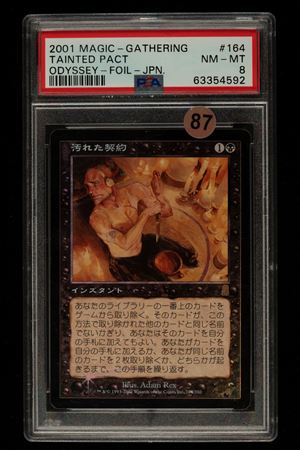 Tainted Pact - 2001 -  PSA 8 - Foil - JPN