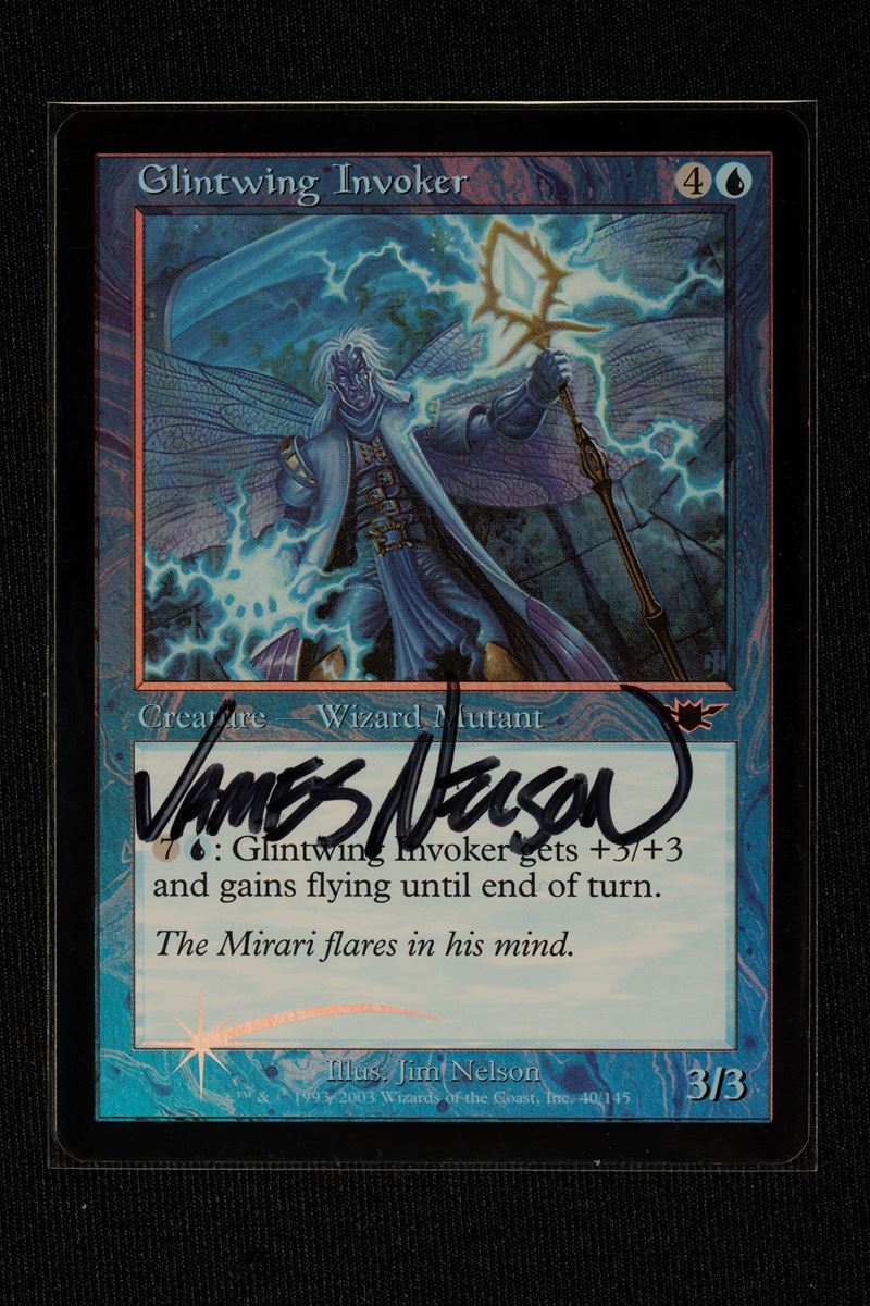 Glintwing Invoker - Jim Nelson - ENG - Signed