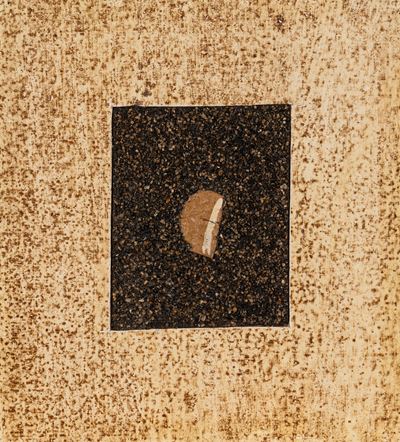 Autoritratto (tecnica mista su tavola), 1959