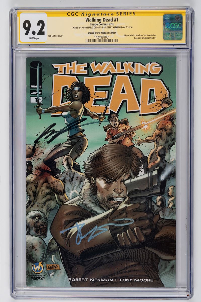 Fumetto gradato - Autografato - Walking Dead #1 - CGC 9.2