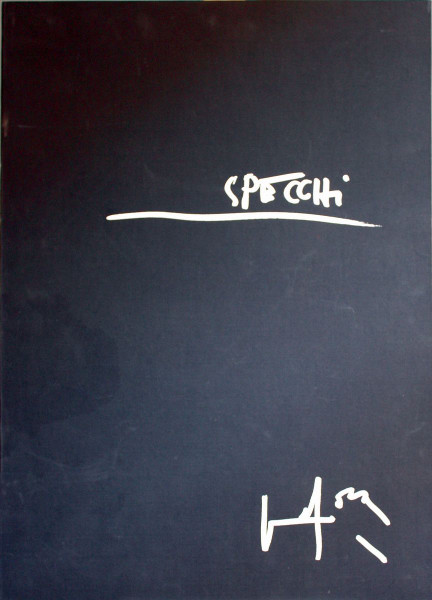 Emilio Vedova - Specchi - Cartella contenente 5 acqueforti