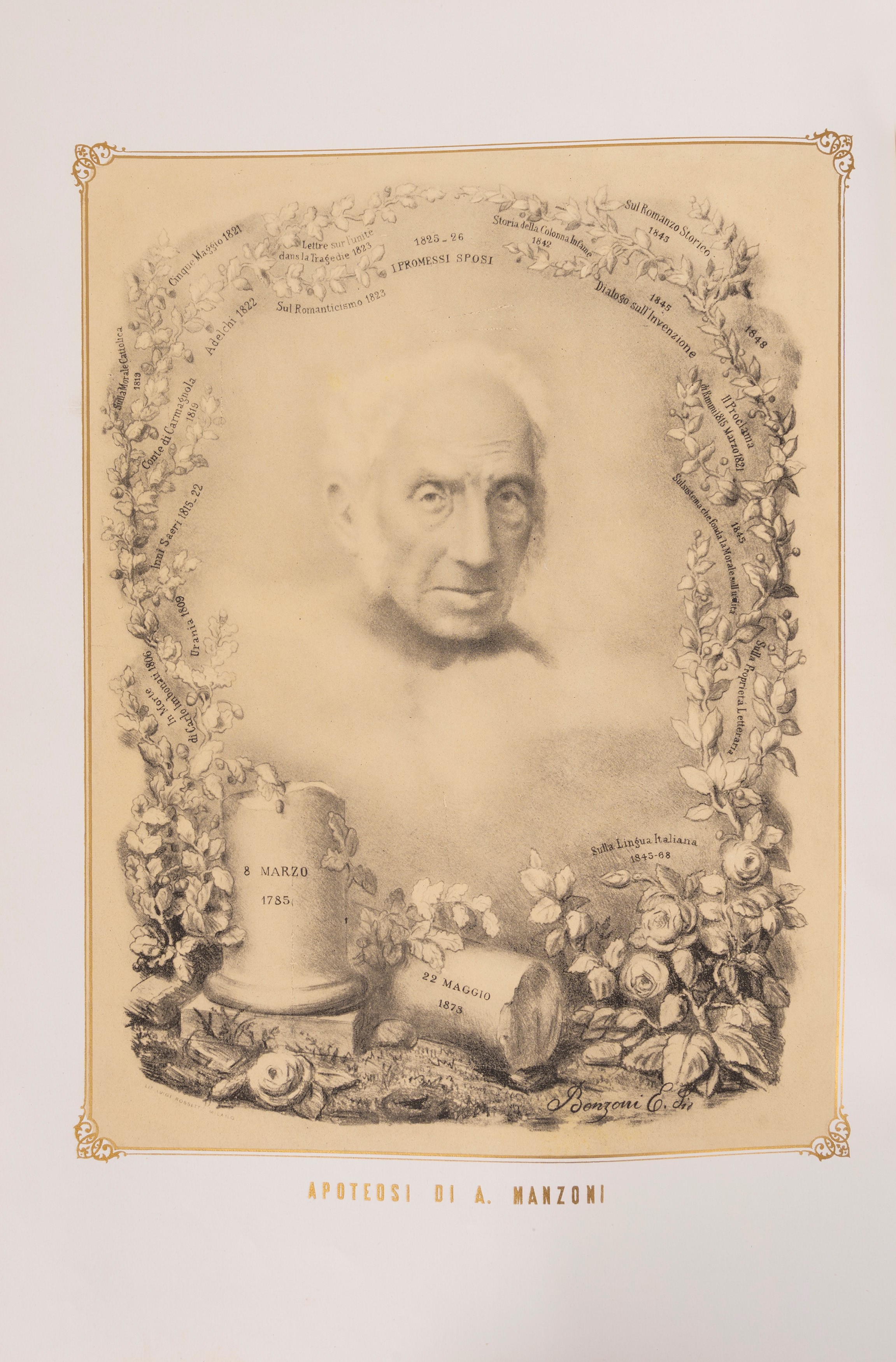 Marino Parenti - Immagini della vita e dei tempi di Alessandro Manzoni