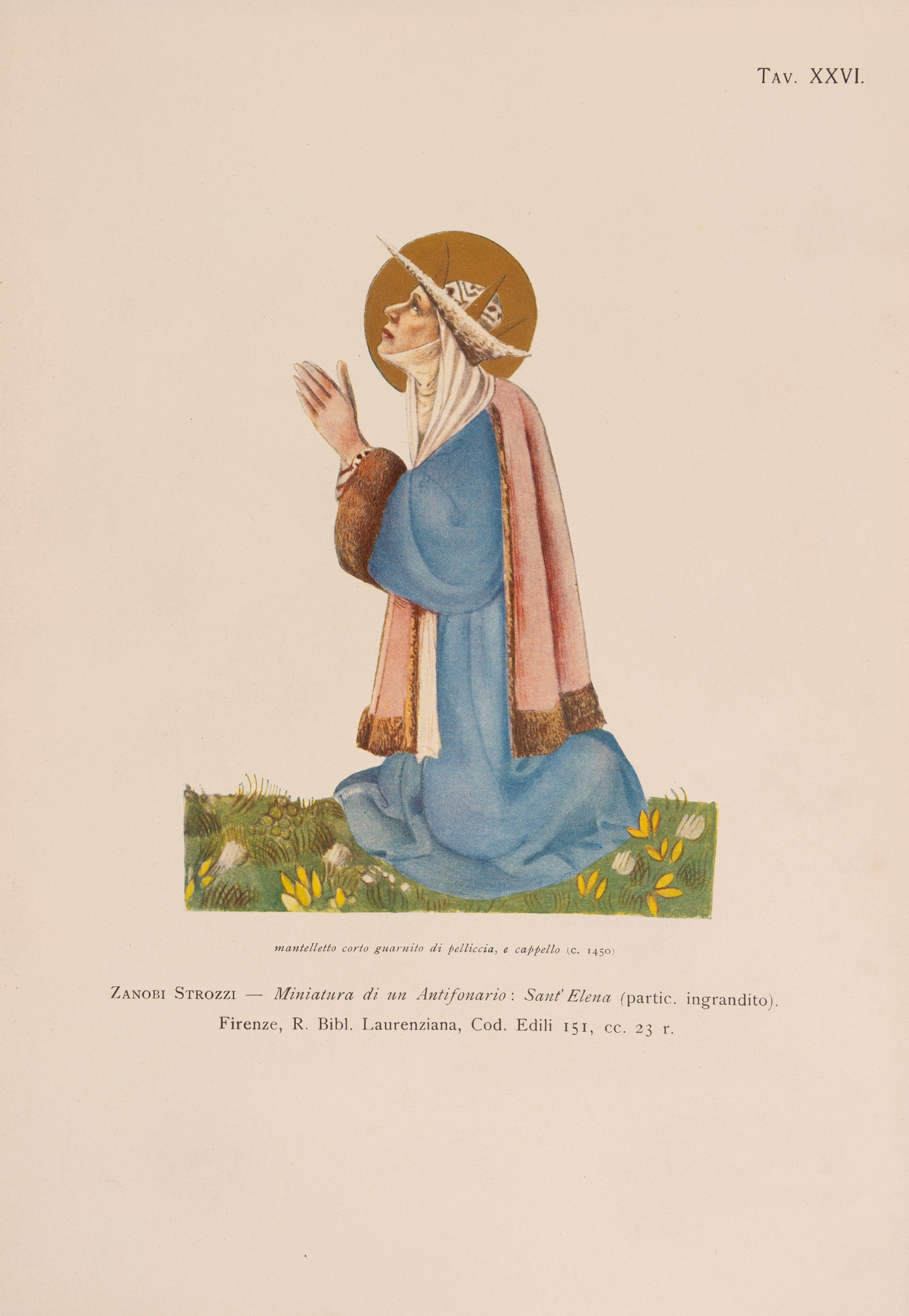 Egidia Polidori Calimandrei - Le vesti delle donne fiorentine nel Quattrocento