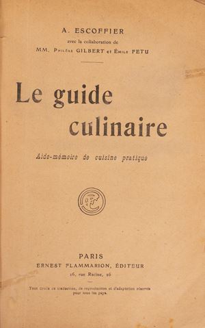 Guide culinaire aide-memoire de cuisine pratique