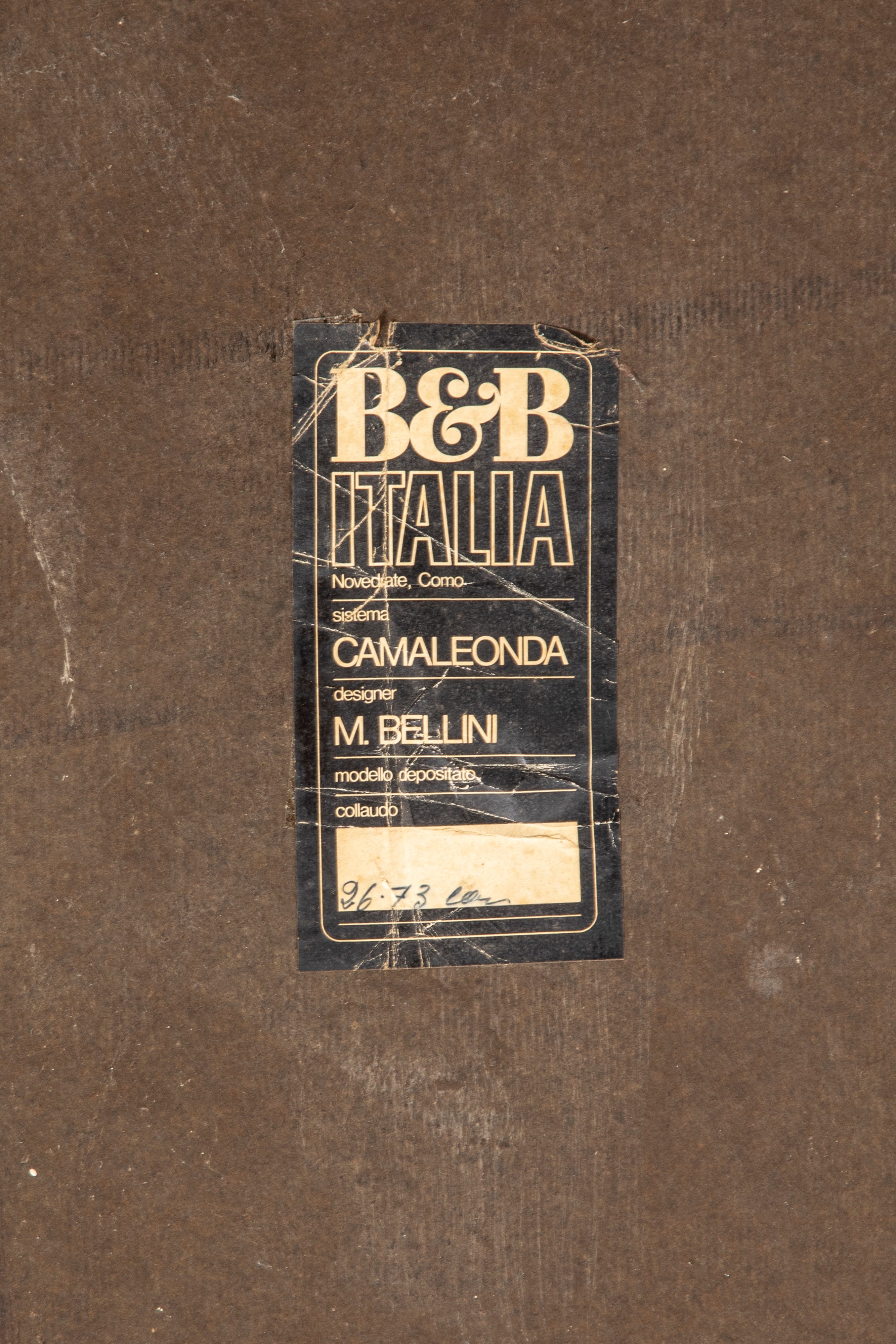 Mario Bellini - Divano modulare modello «Camaleonda»