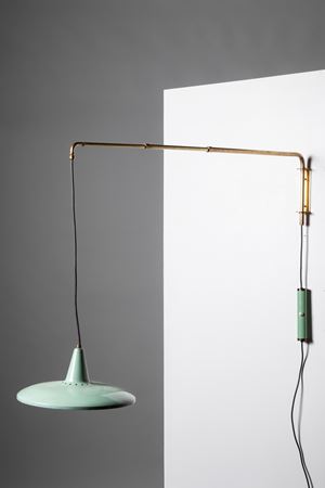 Lampada con braccio estendibile