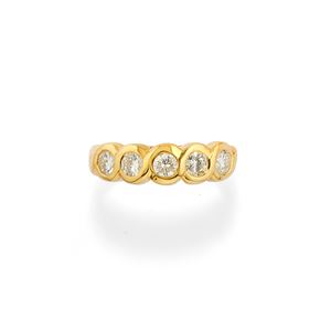 Anello con diamanti