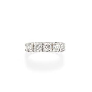 Anello con diamanti 