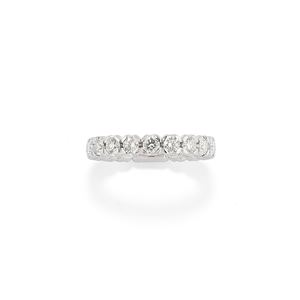Anello eternity con diamanti