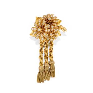 Spilla con diamanti
