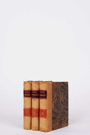 La Divina commedia di Dante Allighieri con le chiose e argomenti del Venturi ritoccati da Antonmaria Robiola