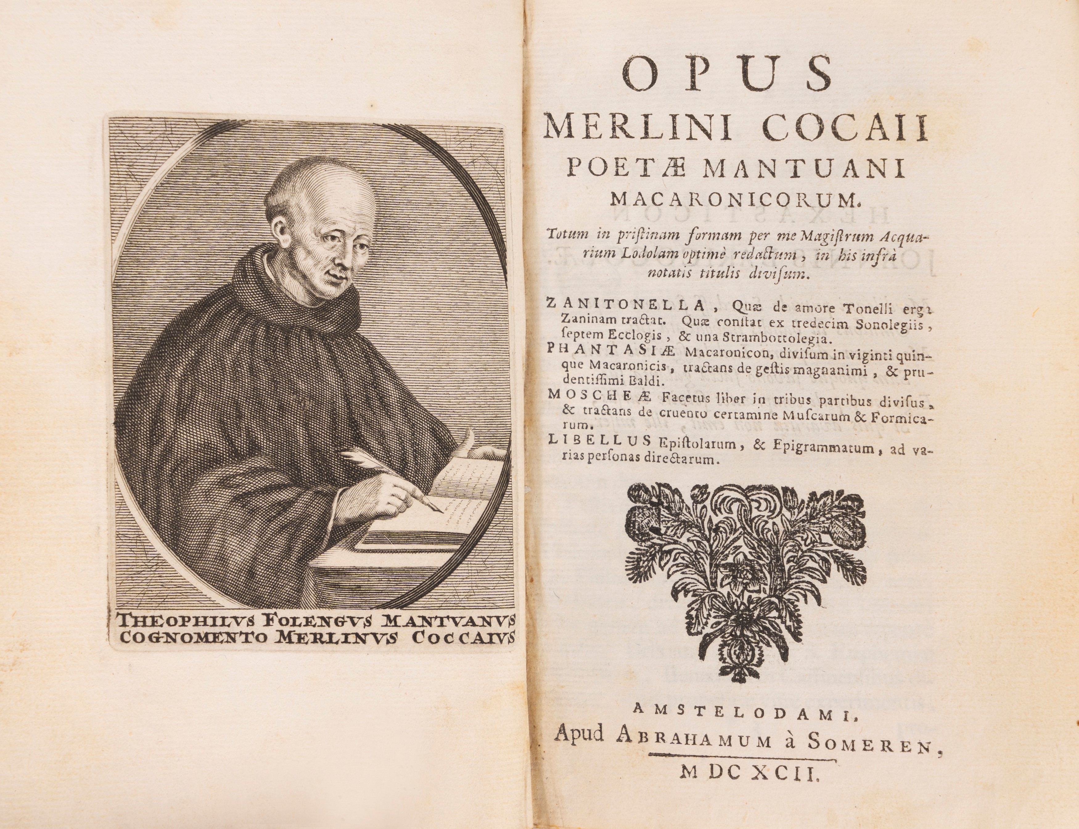 Opus Merlini Cocaii poetae mantuani macaronicorum