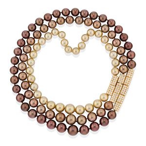 Collana con perle South Sea 