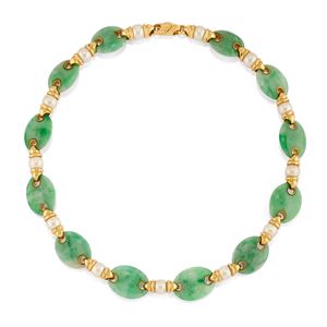 Collana con giada