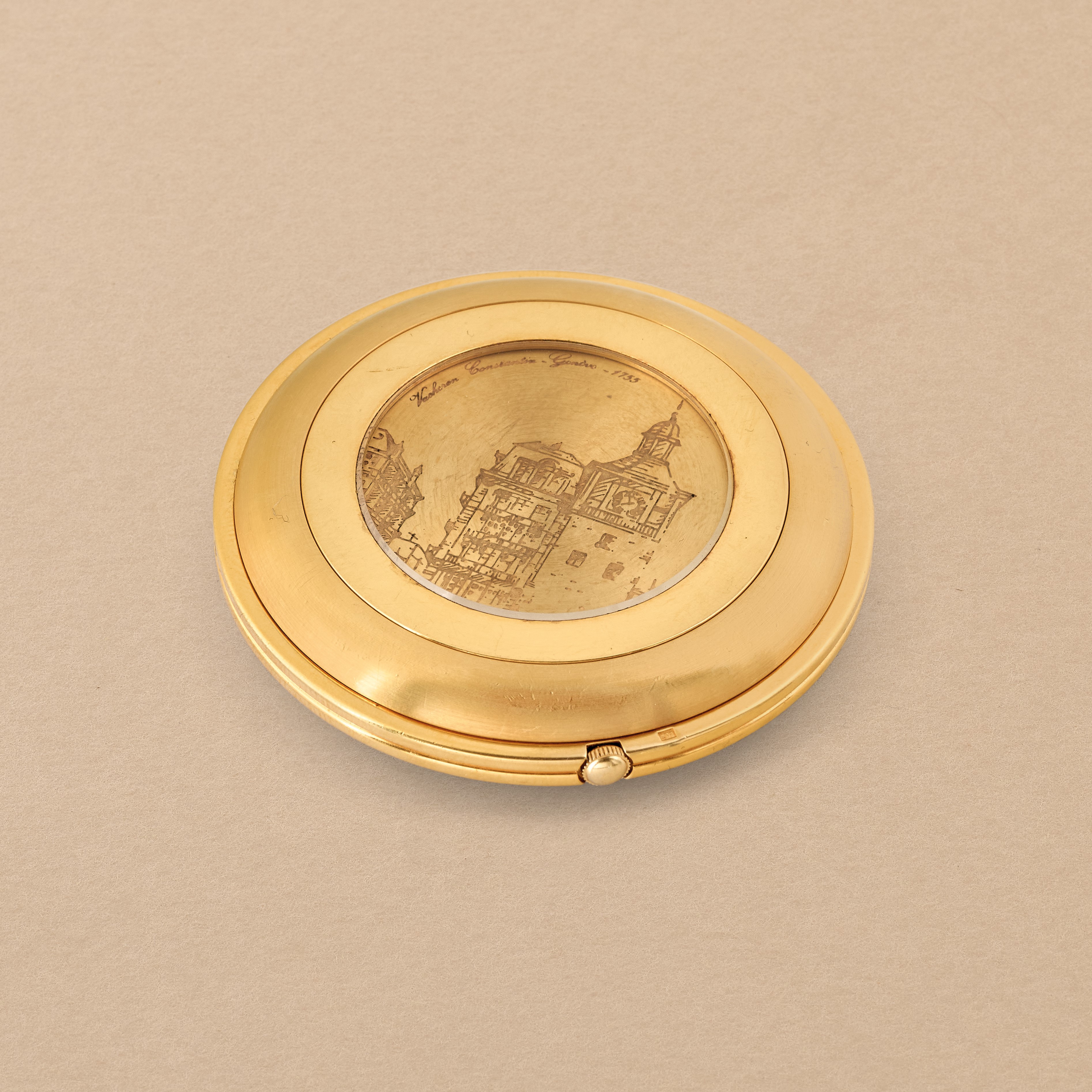 Orologio da tavolo personalizzato per Asprey, anni 90