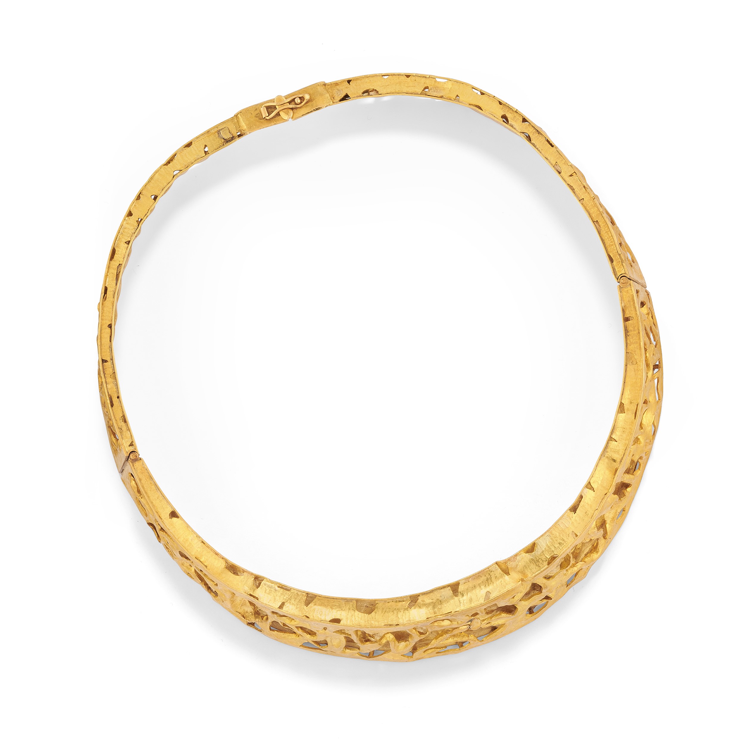 Bruno Martinazzi - Collana choker in oro giallo 18k a lavorazione a cera persa