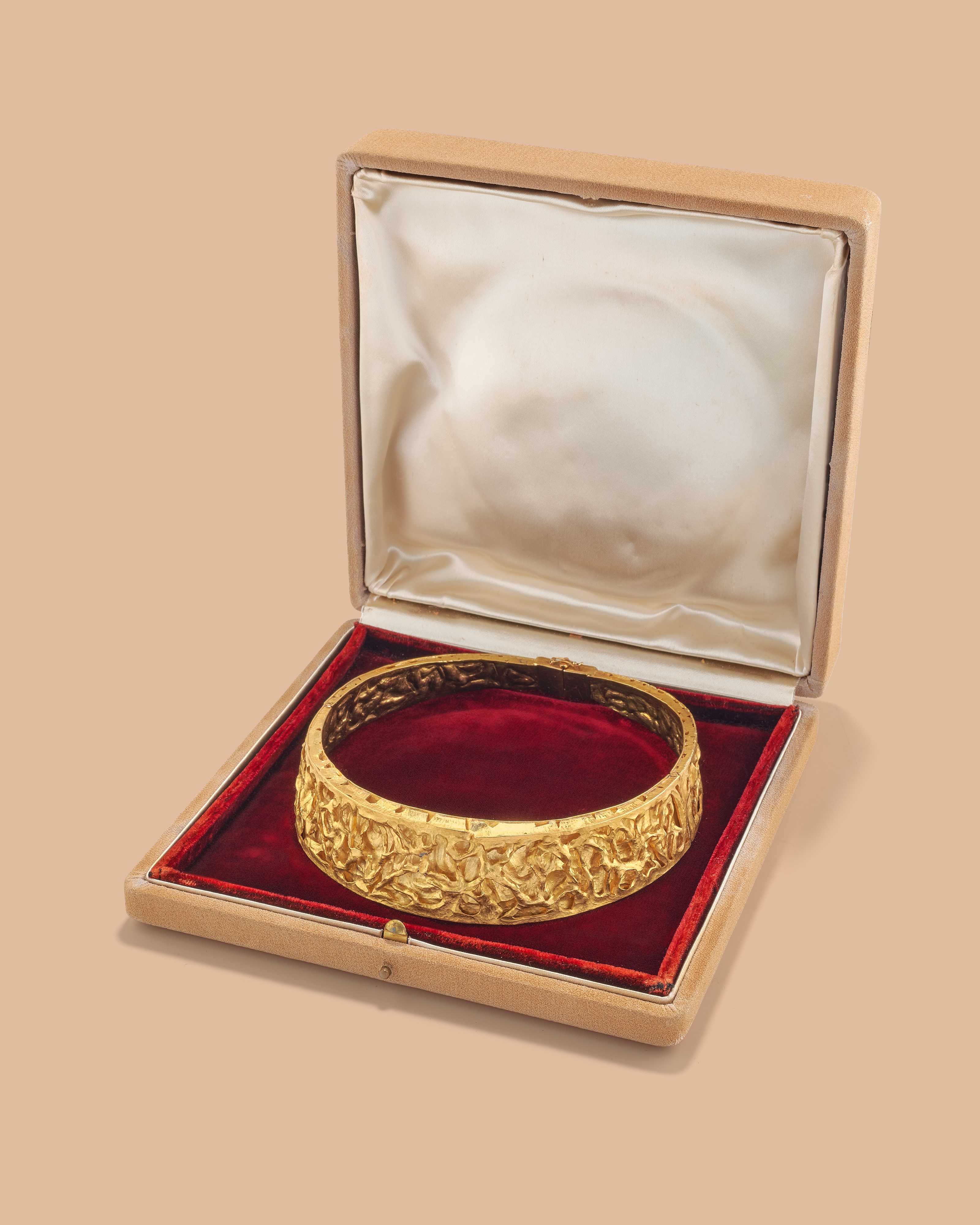 Bruno Martinazzi - Collana choker in oro giallo 18k a lavorazione a cera persa