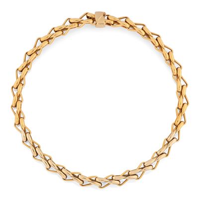 Collana, collezione Gold, oro bicolore 18k