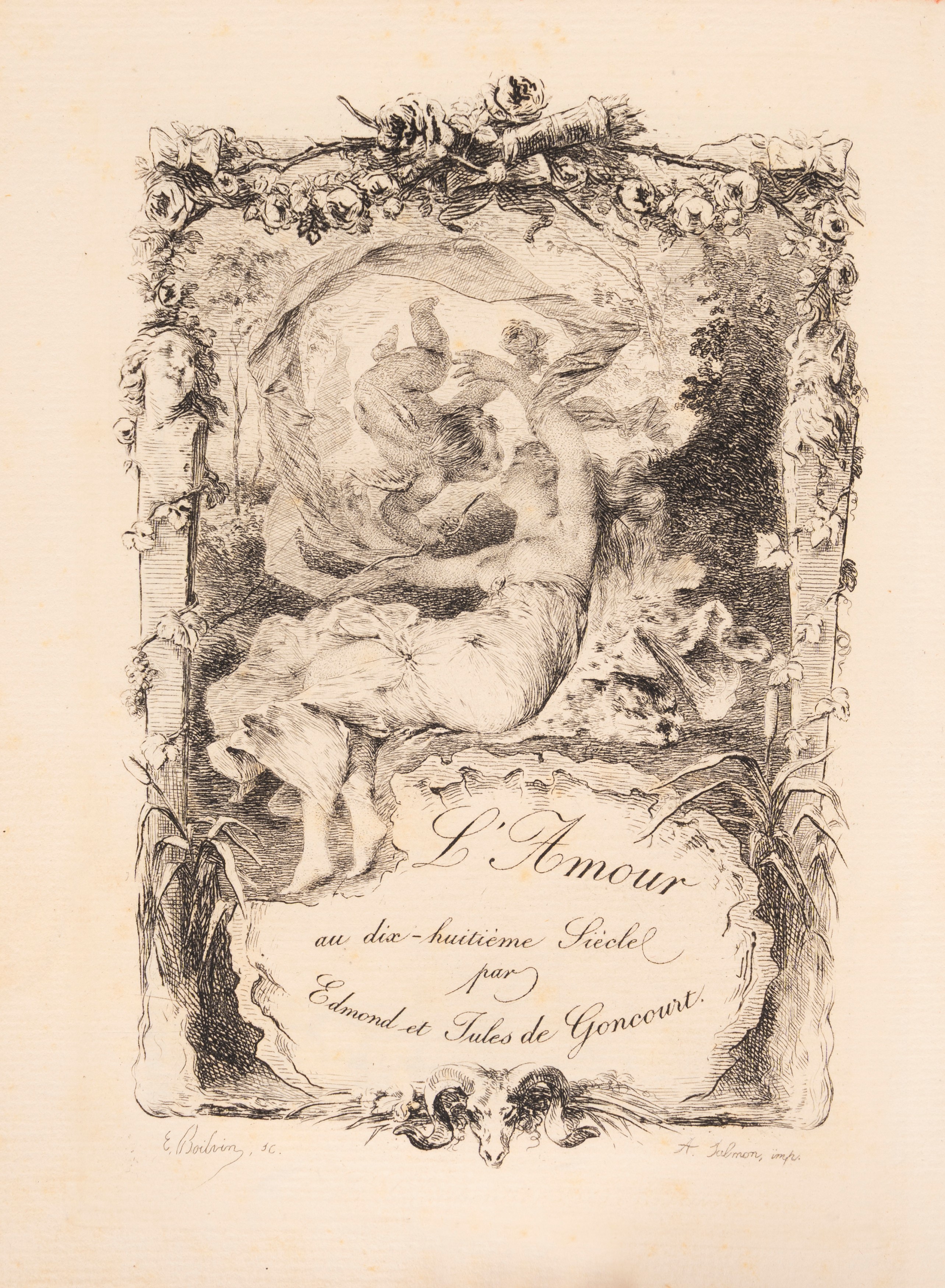 L'Amour au dix-huitième siecle