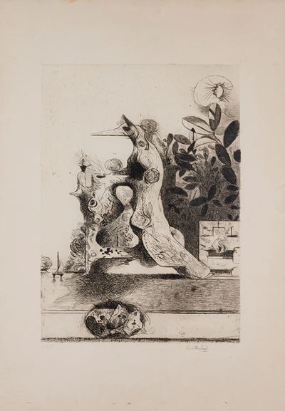Hybride, acquaforte acquatinta (47/75), 1973
