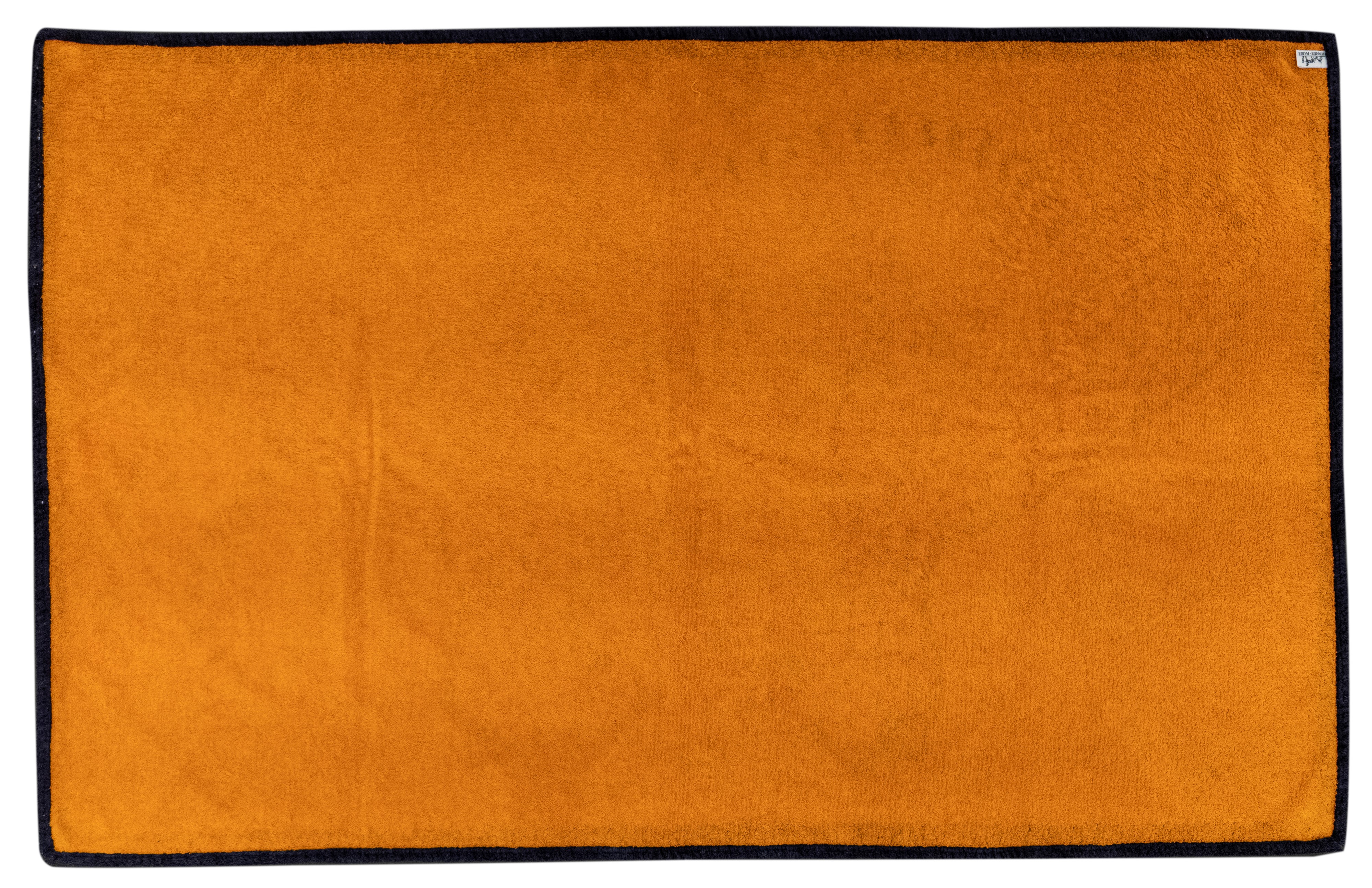 Hermès - Telo mare in spugna di cotone, stampa di ghepardi su fondo azzurro (150 × 95 cm)