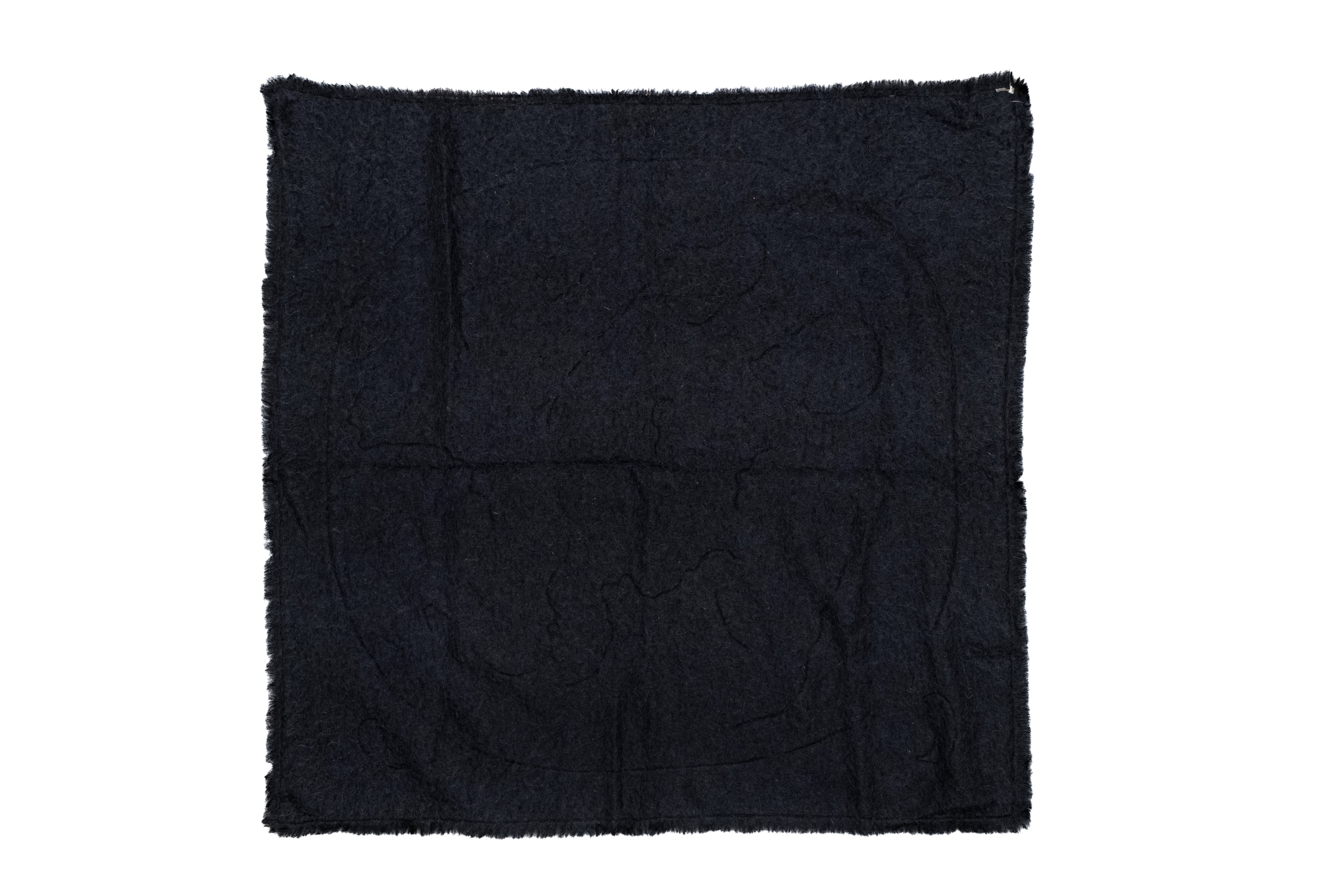 Hermès - Coperta, cachemire e seta a colori vari (130 x 130 cm)