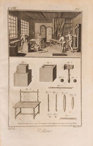 Encyclop&eacute;die ou Dictionnaire raisonn&eacute; des sciences, des arts et des m&eacute;tiers