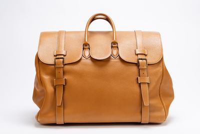 Date non indicato, Borsa da viaggio Drag in pelle vache naturale
