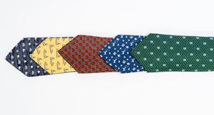 Lotto di cinque cravatte