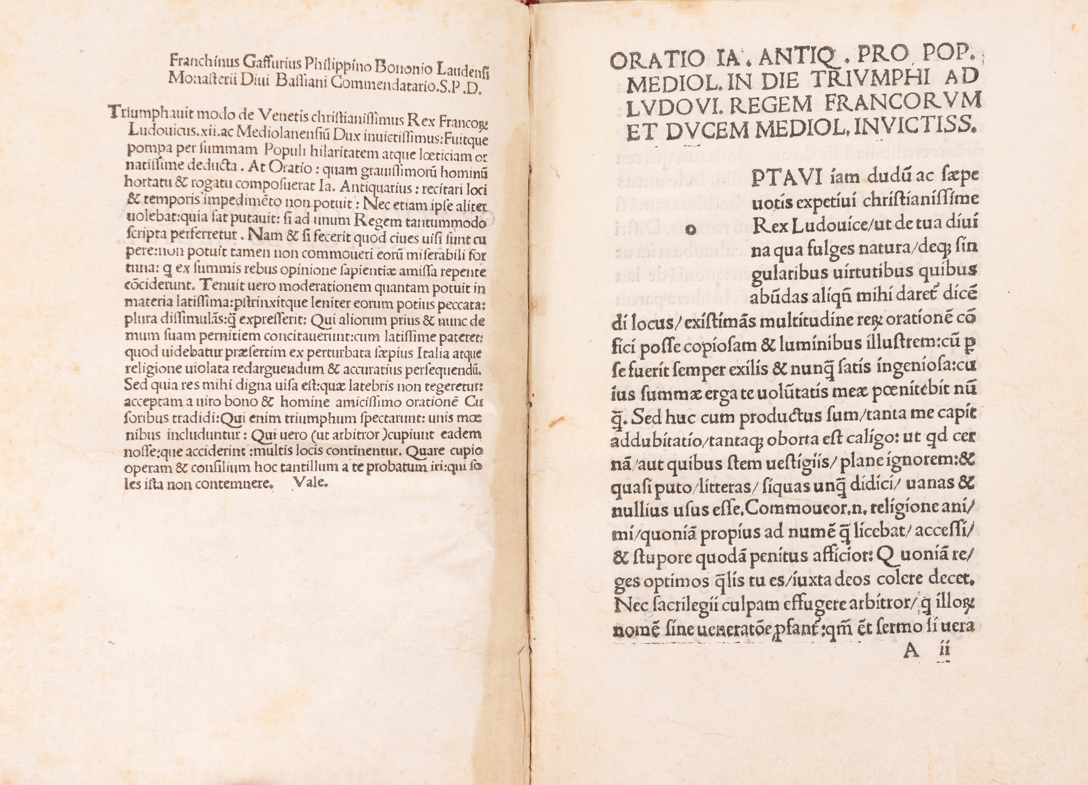 Oratio pro populo Mediol