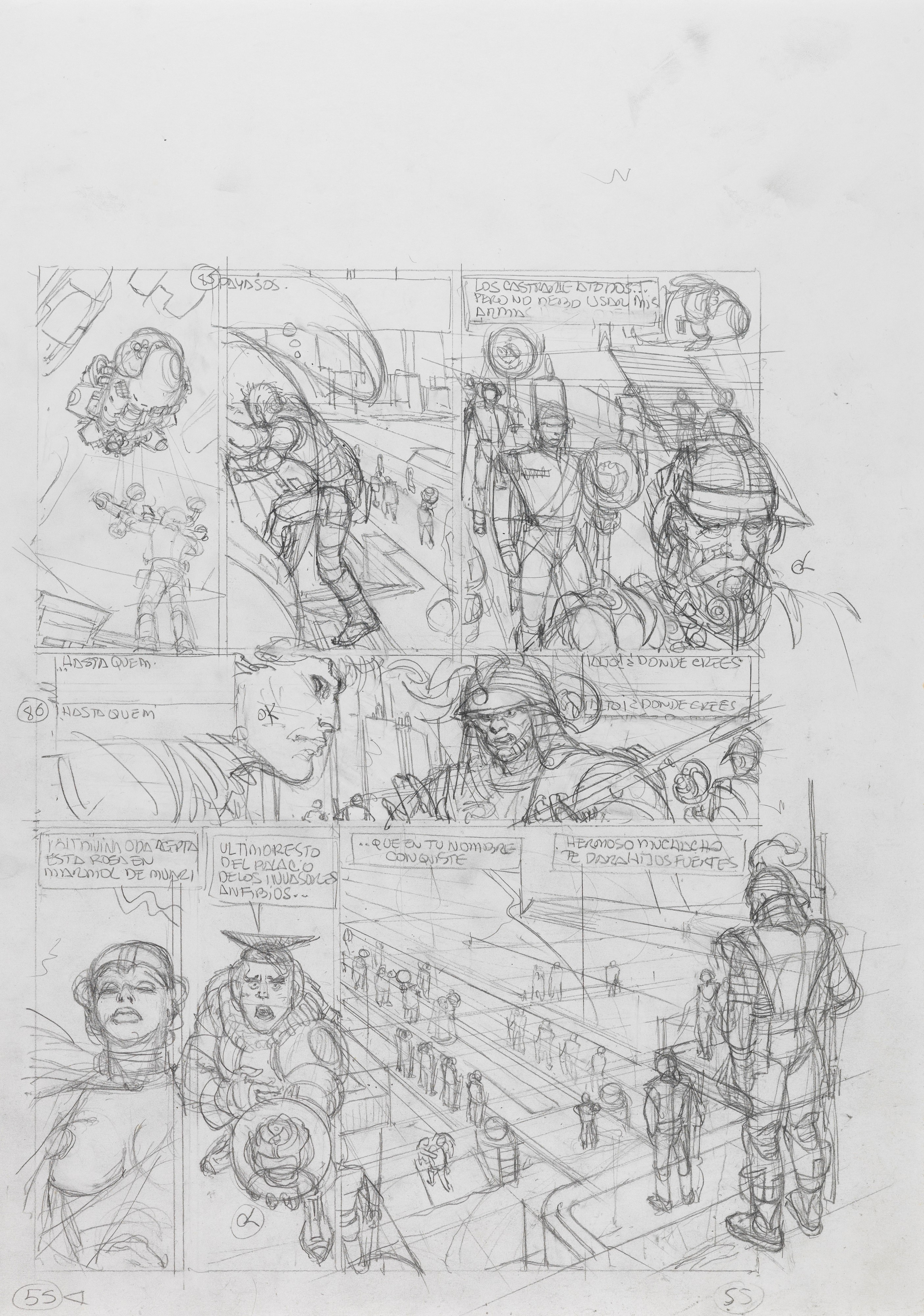 juan-gim-nez-la-casta-dei-meta-baroni-1990s-the-masters-of-comics