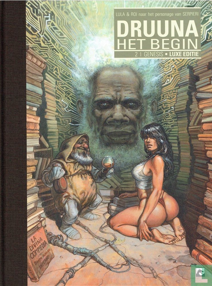 Andrea Iula - Druuna - Genesis, tempera e acquerello su cartoncino