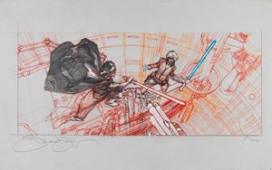 Star Wars - The Empire Strikes Back: Darth Vader vs Luke Skywalker