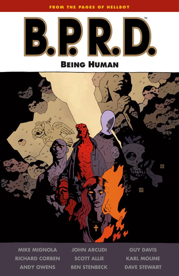 Mike Mignola - B.P.R.D.: Being Human, matita e china su cartoncino