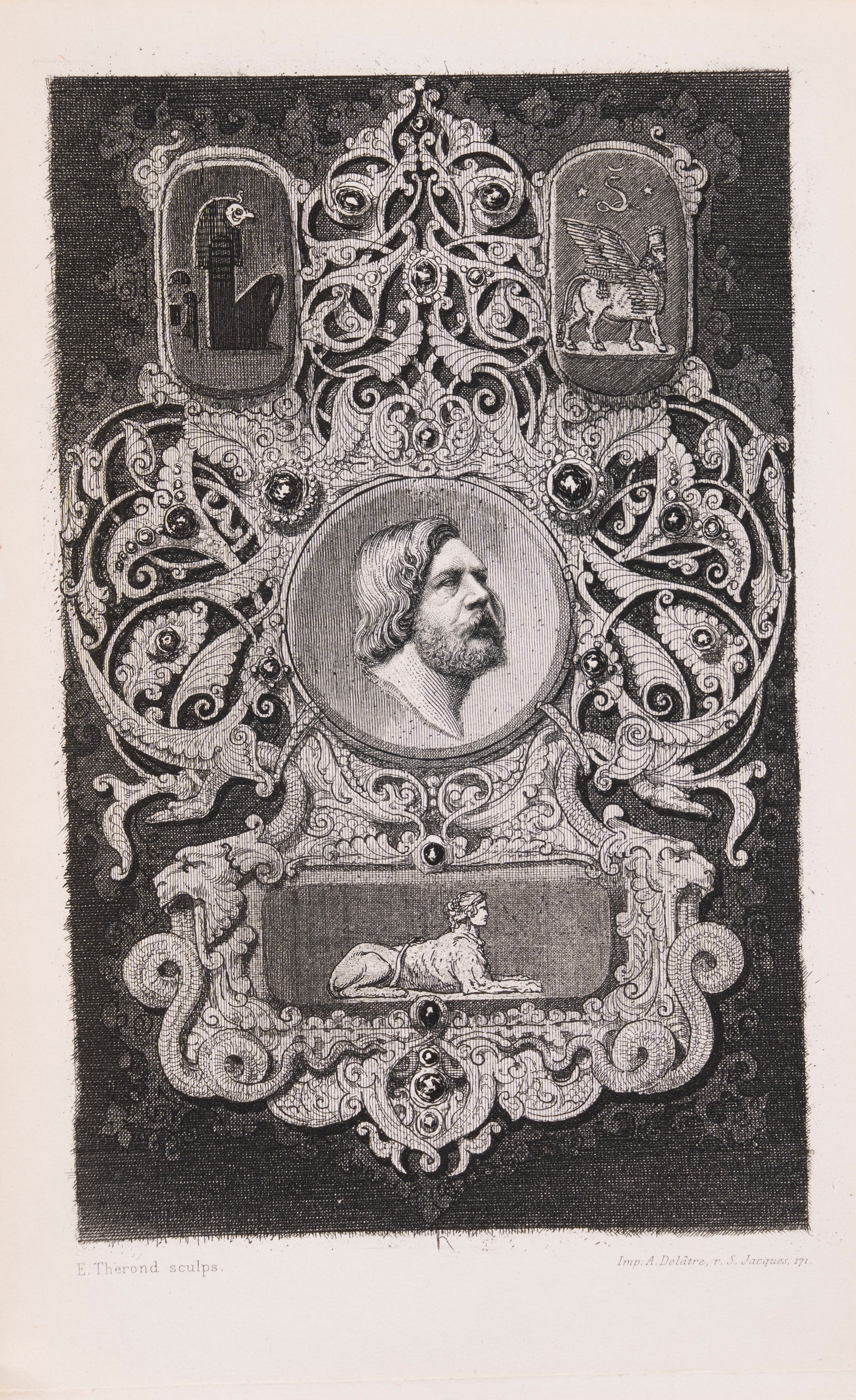 Théophile Gautier par Charles Baudelaire. Notice littéraire précédée d’une lettre de Victor Hugo