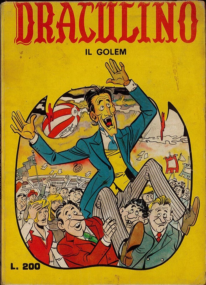 Studio Rosi - Draculino - Il Golem, matita e china su cartoncino