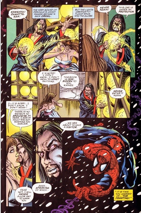Bob Mcleod - Spider-Man Team-Up - Lost Souls, matita e china su cartoncino, 1997